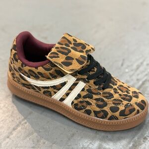 Leopard Classic Low Top Casual Shoes Leather Comfort NonSlip Sneaker 2195